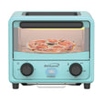 Brentwood 183-Cu. In., 3-L 500-Watt Stainless Steel Mini Toaster Oven, Blue