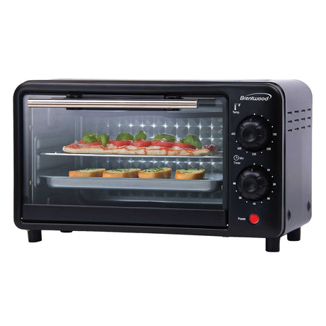 Brentwood 2-Slice 700-Watt Countertop Toaster Oven