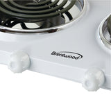 Brentwood 1500-Watt Double Electric Burner