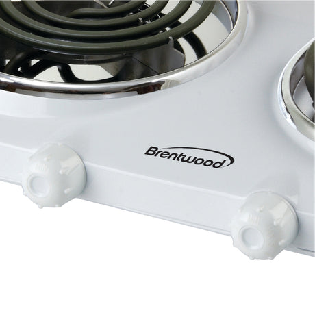 Brentwood 1500-Watt Double Electric Burner