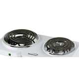 Brentwood 1500-Watt Double Electric Burner