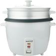Brentwood 10-Cups Cooked/20-Cups Uncooked Electric Rice Cooker with Steamer, White