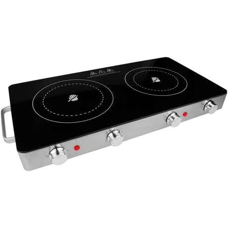 Brentwood Select 1800-Watt Double Infrared Electric Countertop Burner