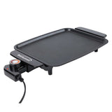 Brentwood 12-In. x 10-In. 1200-Watt Electric Griddle with Ceramic Non-Stick Coating, Black