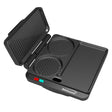 Brentwood 1000-Watt Multipurpose Sandwich Maker and Hamburger Grill with Burger Press, Ceramic Nonstick Surface, and Cool-Touch Housing