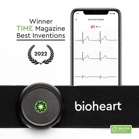 Biotricity Bioheart ECG Monitor System, Medium 29.5–41.3 In. Strap