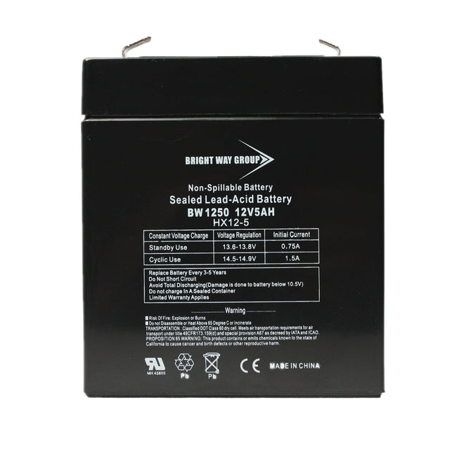 Bright Way Group BWG 1250 F1 Battery