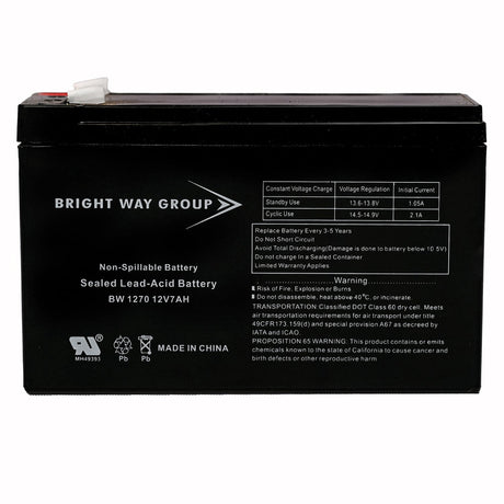 Bright Way Group BWG 1270 F1 Battery