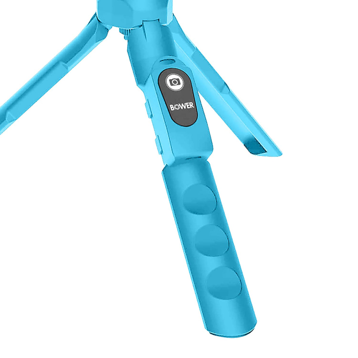 Bower 6-in-1 Multipod and Selfie Stick with Bluetooth Remote for Smartphones, Blue