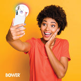 Bower RGB Clip-On Selfie LED Ring Light for Smartphones