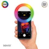 Bower RGB Clip-On Selfie LED Ring Light for Smartphones