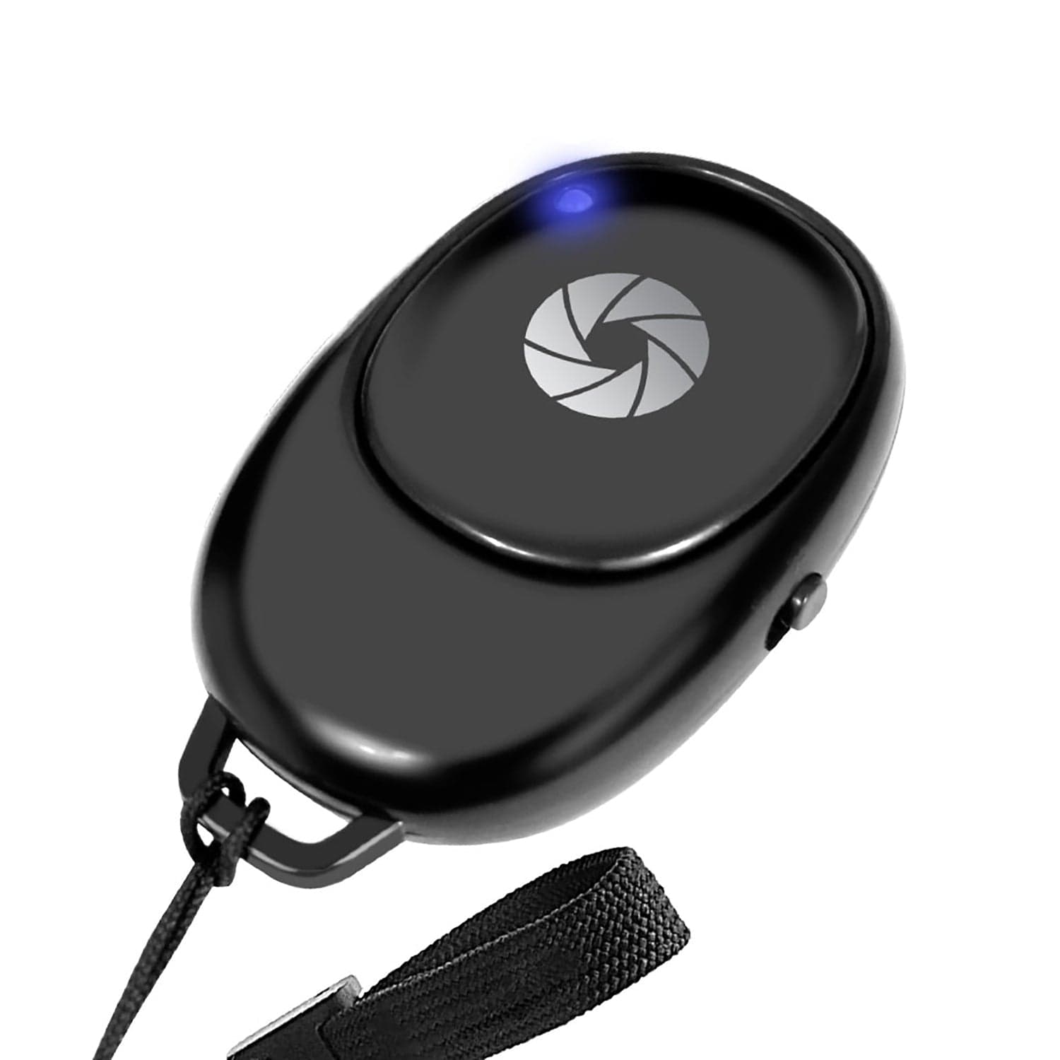Bower Wireless Remote Shutter for Smartphones with Carrying Pouch, Black