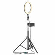 Bower 8-In. Selfie Ring Light Studio with 51-In. Tripod Stand and Phone Holder