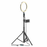Bower 8-In. Selfie Ring Light Studio with 51-In. Tripod Stand and Phone Holder
