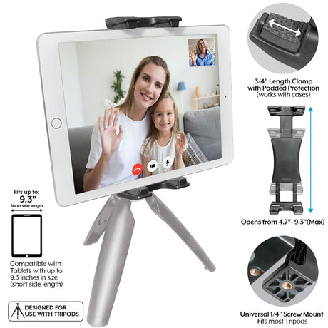 Bower Tripod Mount Holder for Tablets