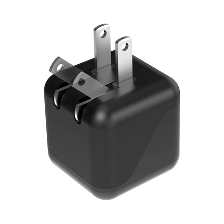XYST 2.4-Amp Dual USB Wall Charger, Black