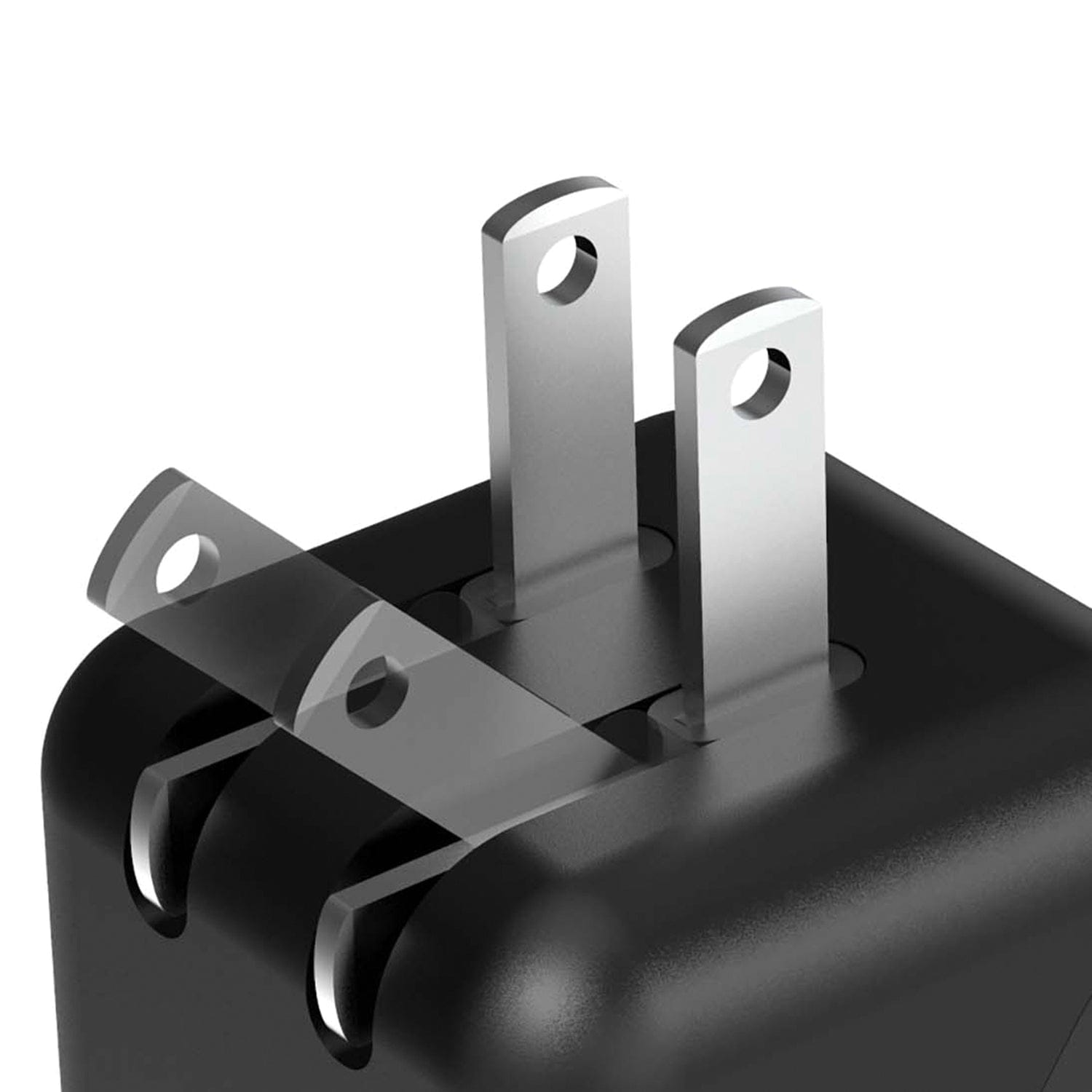 XYST 2.4-Amp Dual USB Wall Charger, Black