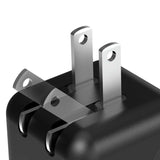 XYST 2.4-Amp Dual USB Wall Charger, Black