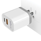 XYST 3.4-Amp Dual USB Wall Charger with USB Port and USB Type-C Port