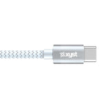 XYST 10-Ft. Braided USB-C to USB-C Cable, White