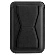 XYST 3-in-1 Phone Wallet with Adhesive Card Holder, Stand, and Grip, Black