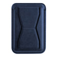 XYST 3-in-1 Phone Wallet with Adhesive Card Holder, Stand, and Grip, Navy Blue
