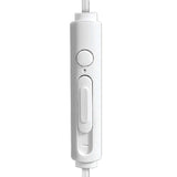 XYST Wired In-Ear Earbuds with In-Line Mic/Remote and 3.5-mm Connector, XYS-E3512, White