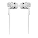 XYST Wired In-Ear Earbuds with In-Line Mic/Remote and 3.5-mm Connector, XYS-E3512, White