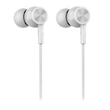 XYST Wired In-Ear Earbuds with In-Line Mic/Remote and 3.5-mm Connector, XYS-E3512, White
