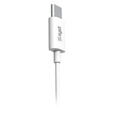 XYST Wired In-Ear Earphones with In-Line Microphone/Remote and USB-C Connector, XYS-EBTC15, White