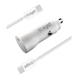 XYST 20-Watt Single-Port USB-C Power Delivery Wall Charging Kit with 6-Ft. Braided USB-C Cable, XYS-KITWCTC6W