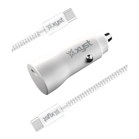 XYST 20-Watt Single-Port USB-C Power Delivery Wall Charging Kit with 6-Ft. Braided USB-C Cable, XYS-KITWCTC6W