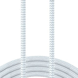 XYST USB to Lightning 10-Ft. Charge and Sync Braided Cable, for Smartphones and Tablets, White