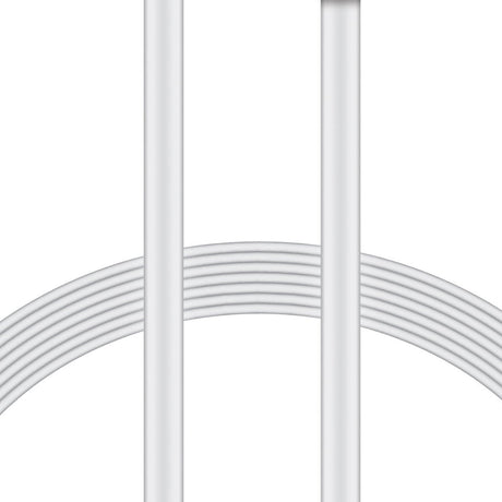 XYST Charge and Sync USB to Micro USB Flat Cable, 4 Ft., White