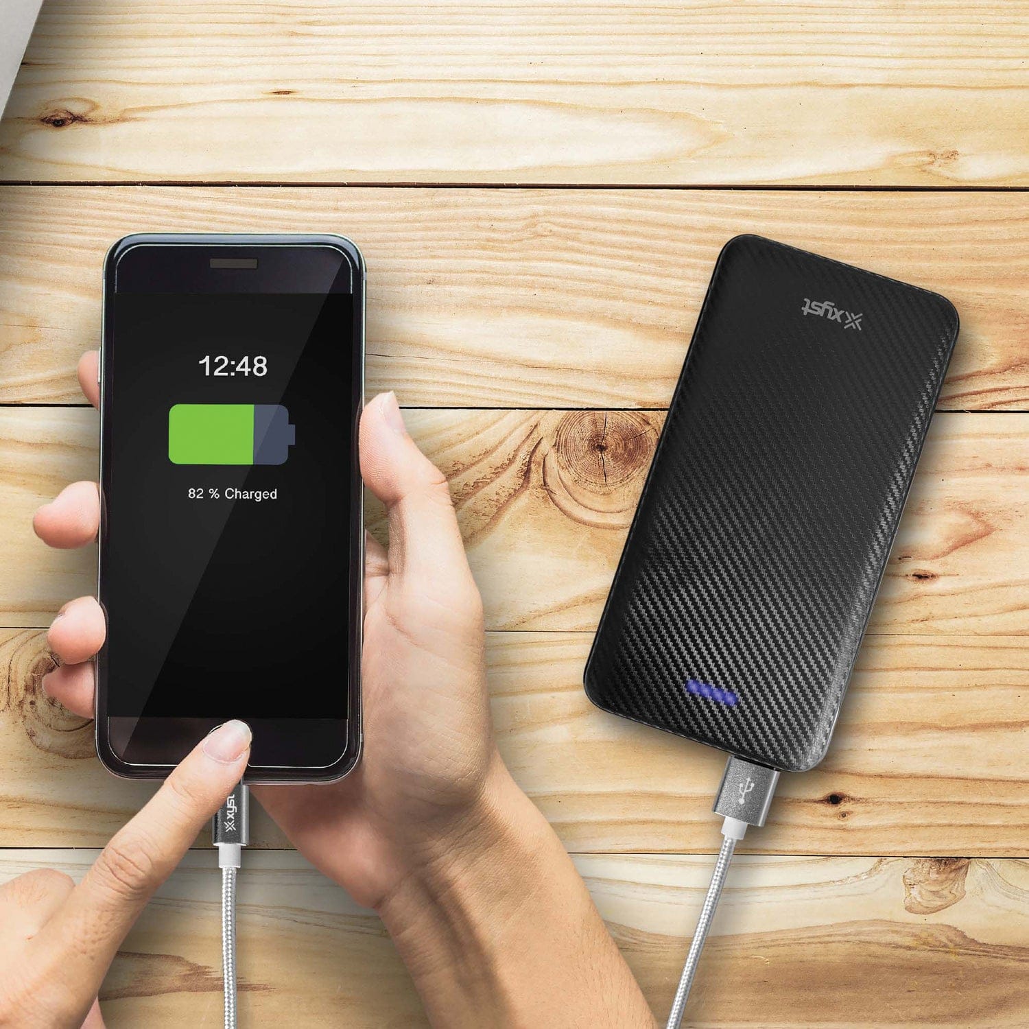 XYST 10000-mAh Dual-USB Slim Portable Power Pack