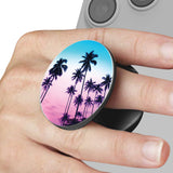 XYST Universal Phone Grip Collapsible Stand and Holder, Tropical