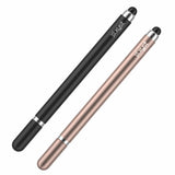 XYST Dual-Tip Stylus Pen Precision Disc and Soft Rubber Tips for Touch-Screens, 2 Pack