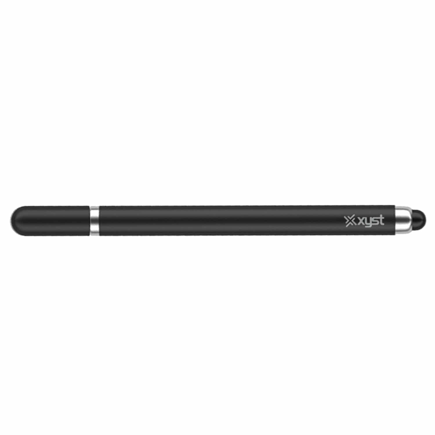 XYST Dual-Tip Stylus Pen Precision Disc and Soft Rubber Tips for Touch-Screens, 2 Pack