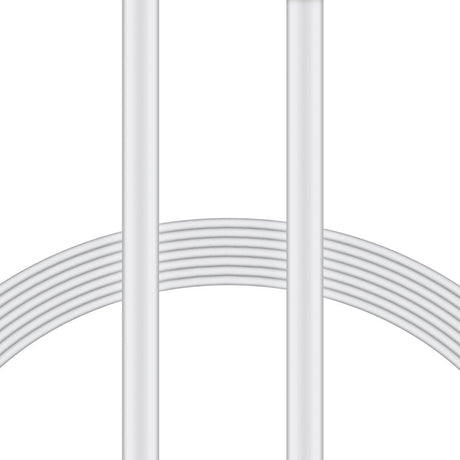 XYST Charge and Sync USB to USB-C Flat Cable, 4 Ft., White