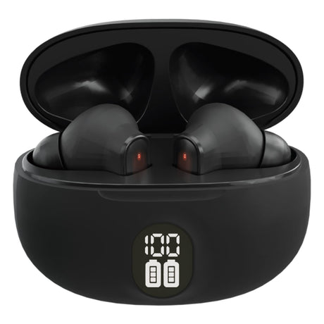 XYST Suryx TWS Bluetooth v5.4 In-Ear Earphones with Mic and Digital Battery Life Display on Charging Case, up to 2 Hours Play Time