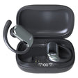 XYST Nyxa TWS Bluetooth v5.4 In-Ear Earphones with Mic, LED Battery Display on Charging Case, Flexible Earhooks, up to 6 Hours Play Time, Black