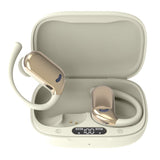XYST Nyxa TWS Bluetooth v5.4 In-Ear Earphones with Mic, LED Battery Display on Charging Case, Flexible Earhooks, up to 6 Hours Play Time, Rose Gold