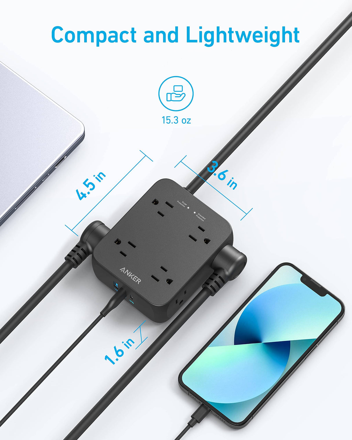 Anker <b>341</b> USB Power Strip