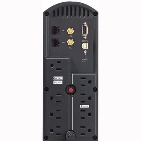 CyberPower C1350LA Intelligent LCD 1350 VA 810 Watts 8 Outlets Line Interactive UPS