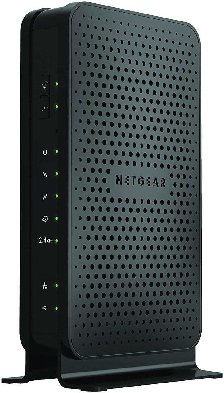 NETGEAR N300 (C3000) WiFi DOCSIS 3.0 Cable Modem Router Certified for Xfinity from Comcast, Spectrum, Cox, Cablevision & more