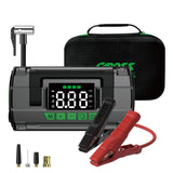 CAROSS T14 Max Portable Car Jump Starter with 150-PSI Air Compressor and USB Power Bank with 2000-Amp Peak, Heavy-Duty Clamps, and QC Fast Charger