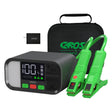 CAROSS T19SC Portable Car Jump Starter and USB Power Bank with 1600-Amp Peak, Smart Jumper Clamps, LED Light, and PD Fast Charger