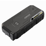 CAROSS T36 Portable Car Jump Starter and USB Power Bank with 800-Amp Peak, Advanced Protection Jumper Clamps, LED Light, and QC Fast Charger, Black