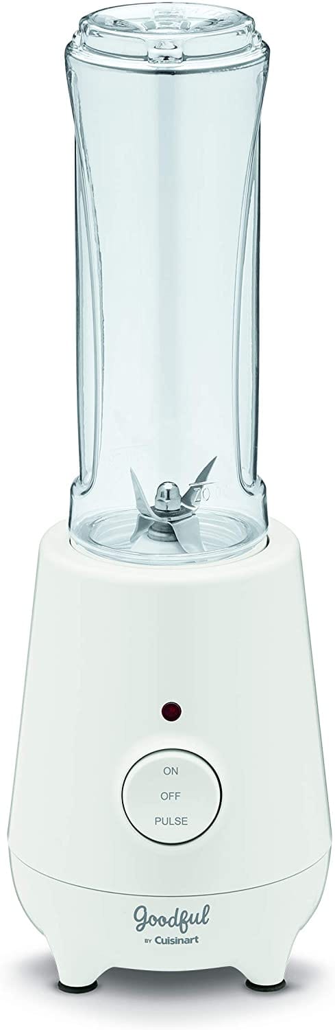 Goodful by Cuisinart 20 oz Compact To Go Countertop Blender, White