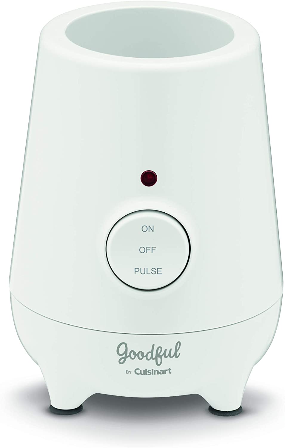 Goodful by Cuisinart CB300GF 20 oz Compact To Go Countertop Blender, White